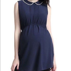 Kimi + Kai Callie Embellished Maternity Blouse